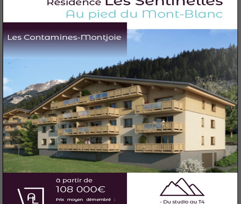 Nue propriété face au Mont-Blanc – Nouveau projet exceptionnel