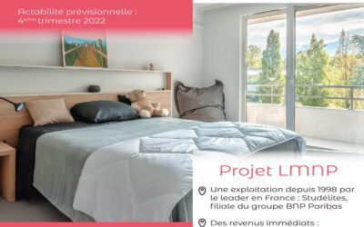Résidence étudiante au Lac du Bourget (73) En Loueur Meublé Non Professionnel (LMNP)
