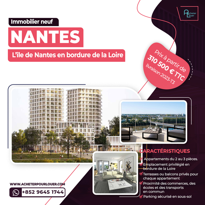 Immobilier Neuf à Nantes