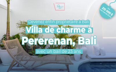 Villa 1 chambre | Pererenan | Propriété avec bail