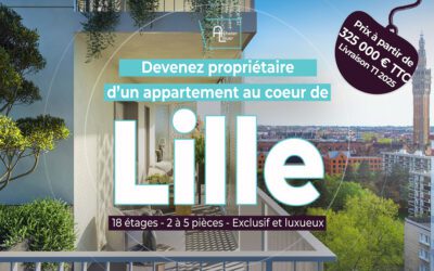 Devenez propriétaire d’un appartement luxueux au cœur de Lille